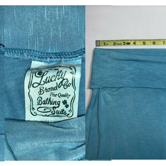 Lucky Brand Swimwear Caribbean Crush Tie Dye Tube Skirt Dress Size M/L - Picture 6 of 7